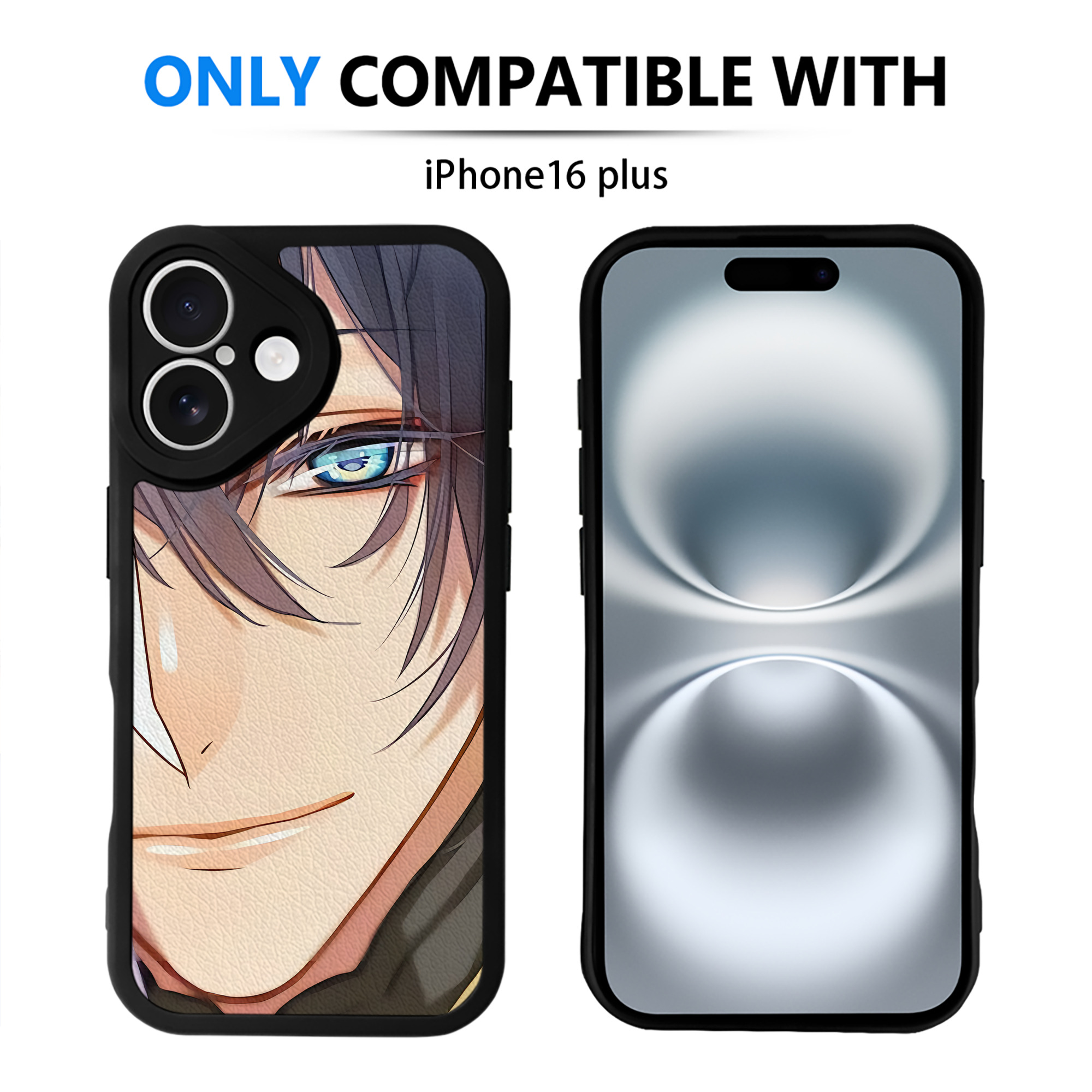 （画像用） 刀剣乱舞 Touken Ranbu 【iPhone 16シリーズ対応】シリコンスマホケース（レザー調） 材質：シリコン